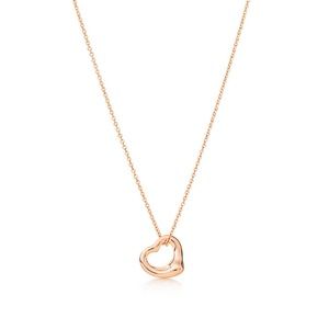 Tiffany & co Elsa peretti open heart pendant